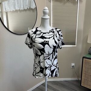 SANCTUARY • Tropical Print Short Sleeve Shirt